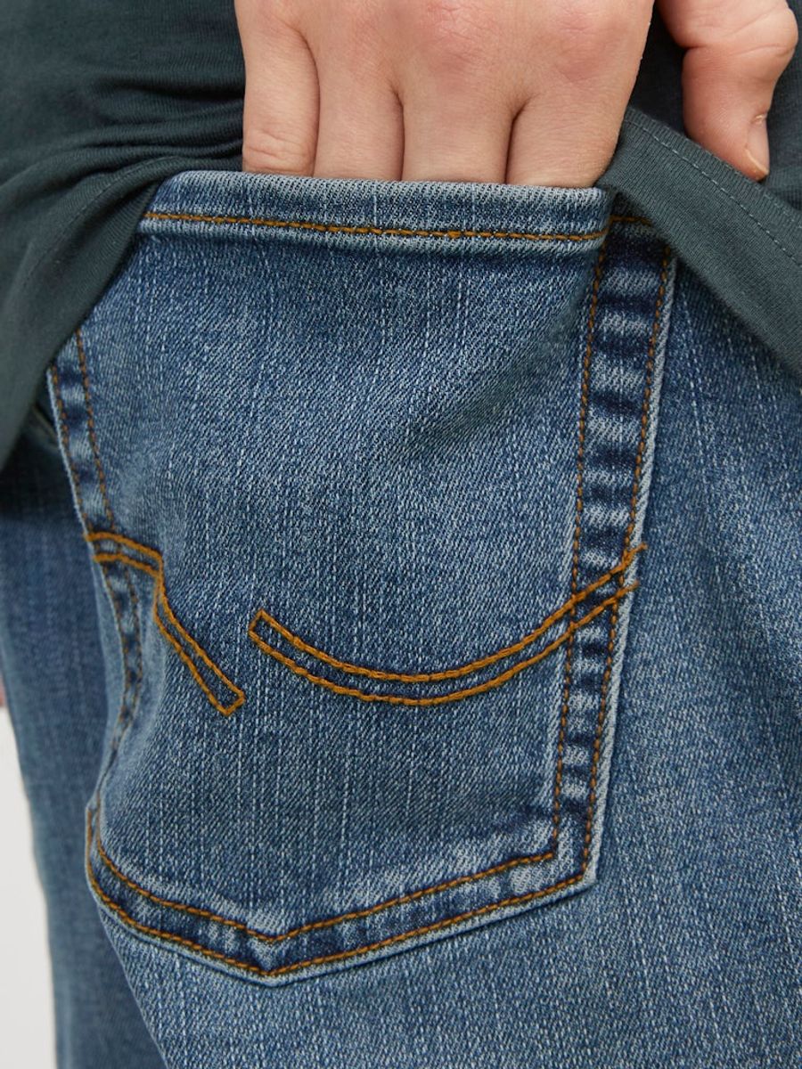 Jack & Jones Mini Clark Jeans Regular Fit Blå Denim