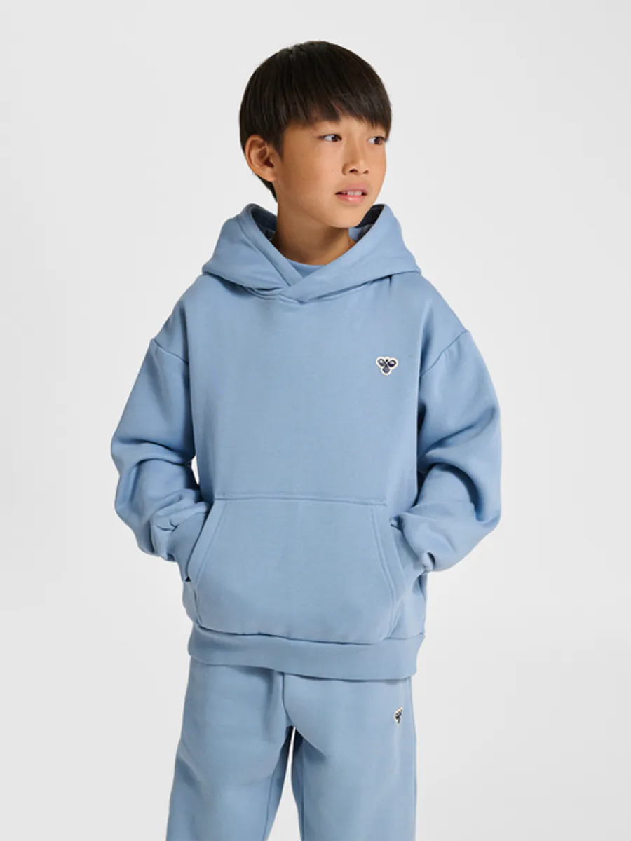 Hummel Loose Hettegenser Barn Denimblå