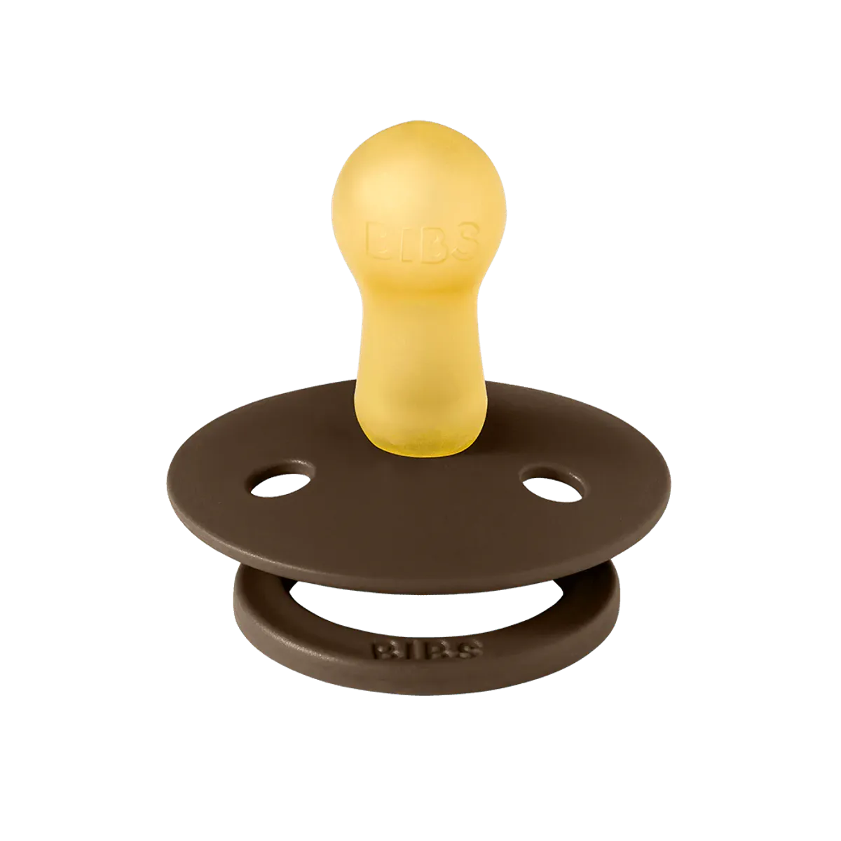 BIBS Smokk Colour 2 PACK Latex Mocha/Dark Oak